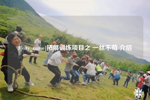 大庆拓展训练项目之 一丝不苟 介绍